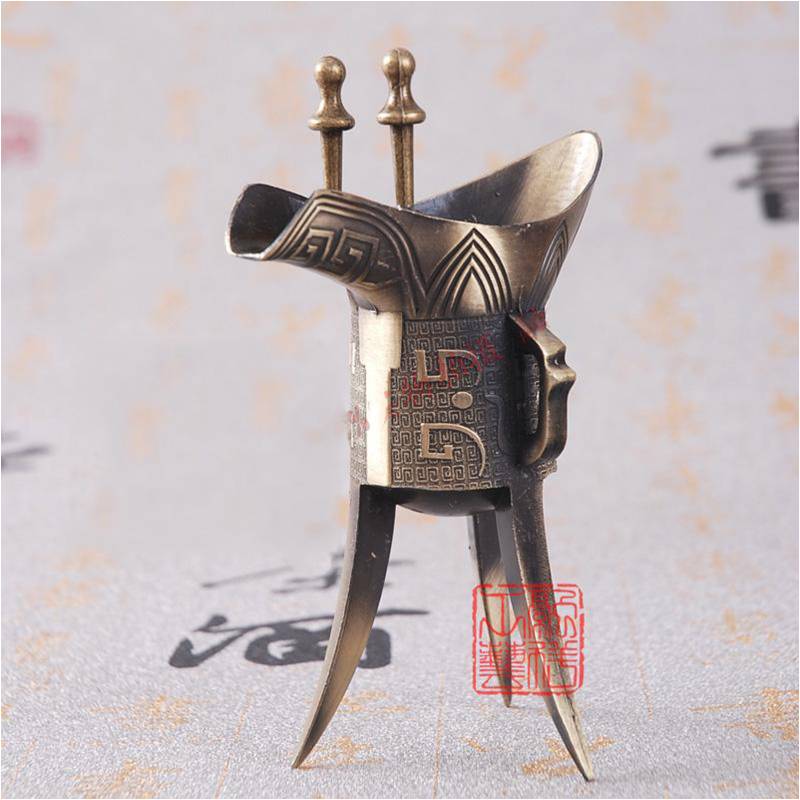 影視道具-青銅鼎、酒杯